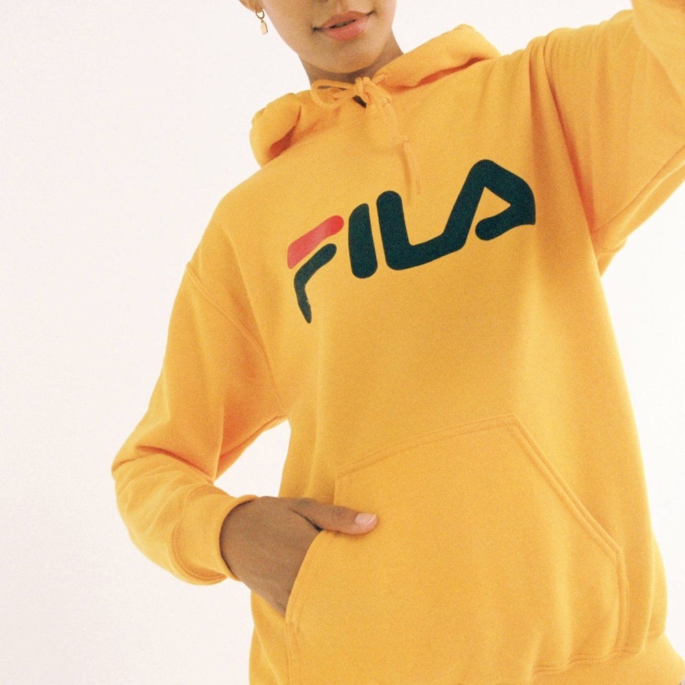 Yellow - Fila sweatshirt